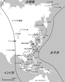 Bird migration route_Japanese